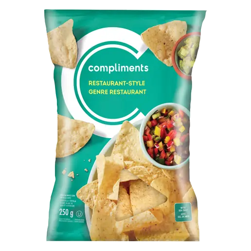 Tortilla Chips Restaurant Style With Sea Salt 250 g
