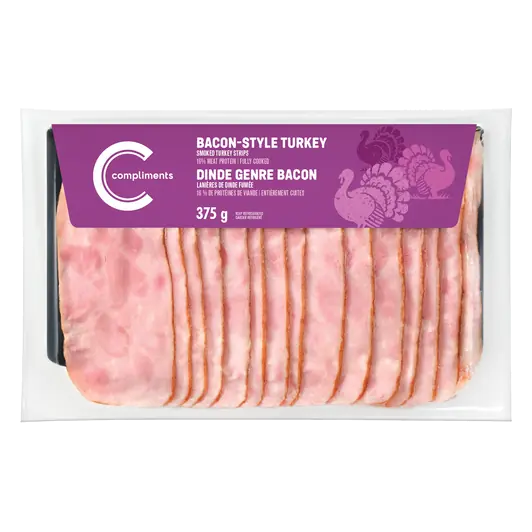 Turkey Bacon-Style 375 g