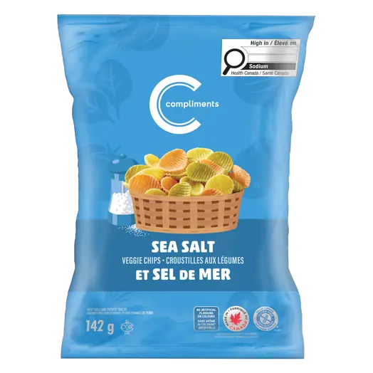 Veggie Chips Sea Salt 142 g