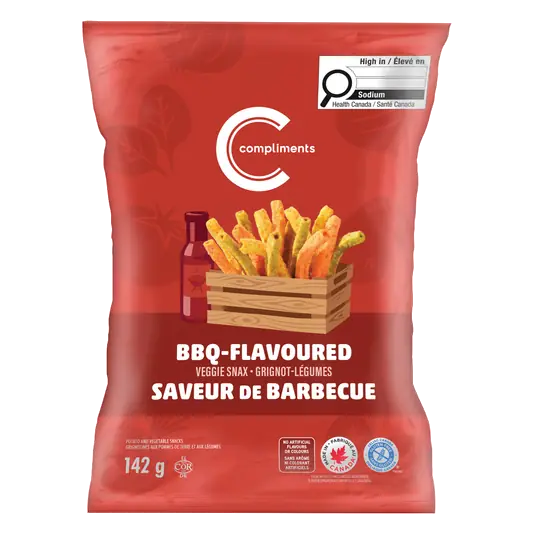 Veggie Snax BBQ Flavoured 142 g