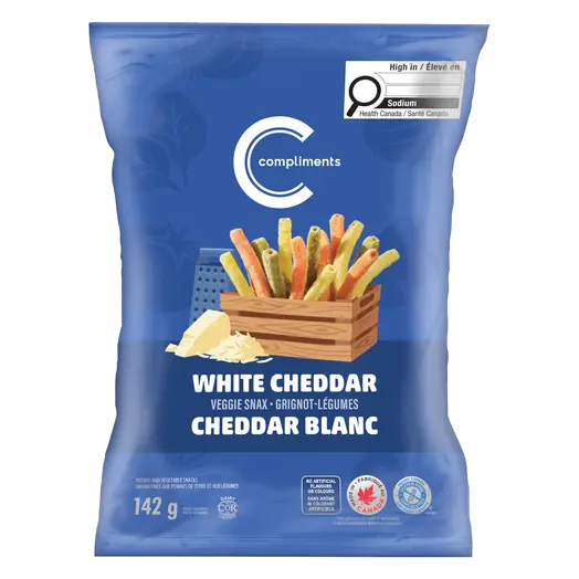 Veggie Snax White Cheddar 142 g