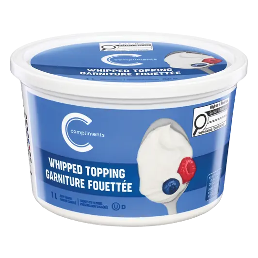 Whipped Topping 1 L (frozen)