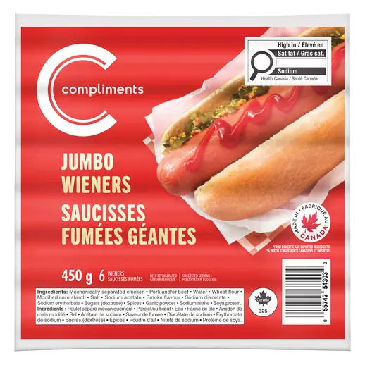 Wieners Jumbo 450 g