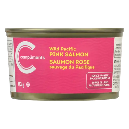 Wild Pacific Pink Salmon 213 g