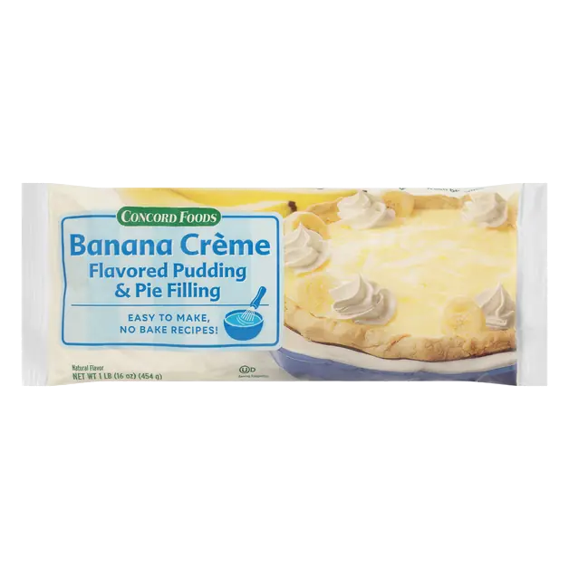 Foods Banana Creme Pudding & Pie Filling