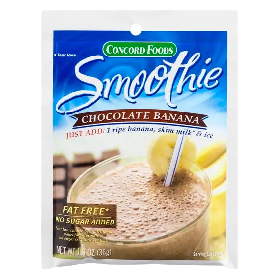 Foods Chocolate Banana Smoothie Mix