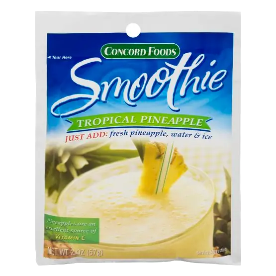 Foods Tropical Pineapple Smoothie Mix