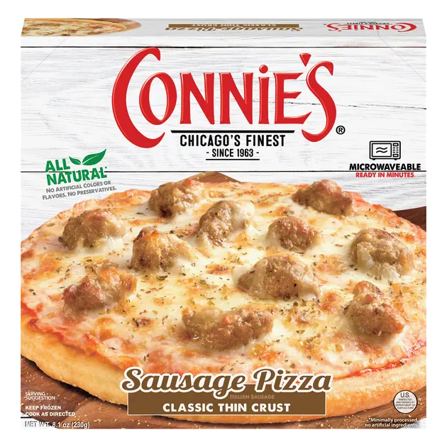 Connie's Personal Thin Crust Sausage Pizza 7.1 oz
