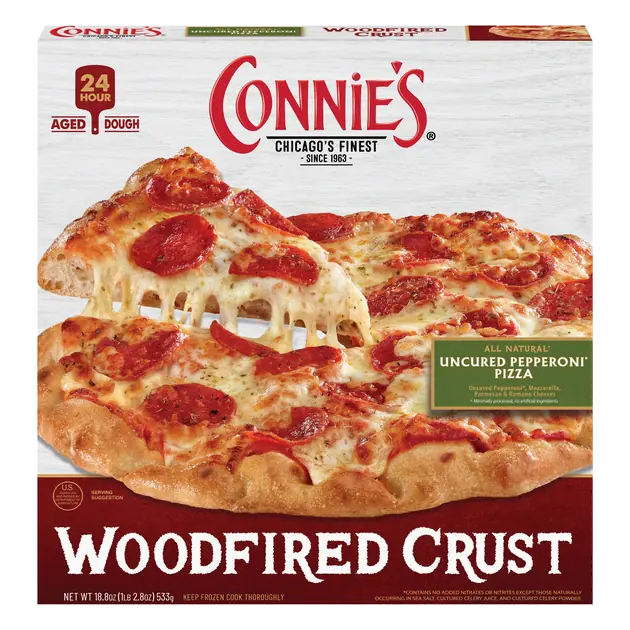 Connie's Woodfired Pepperoni Pizza