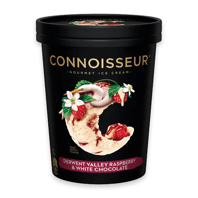Ice Cream Raspberry White Chocolate Tub