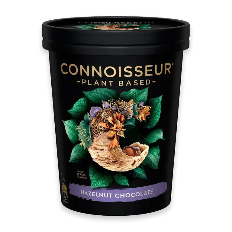 Plant Based Hazelnut Chocolate Frozen Dessert Tub