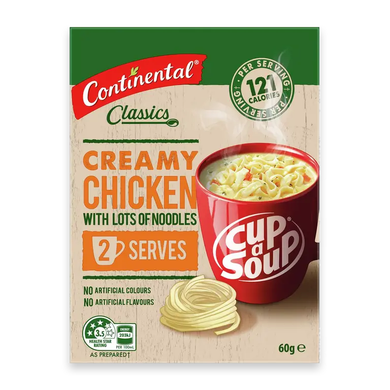 Classics Cup A Soup Creamy Chicken With Lots Of Noodles