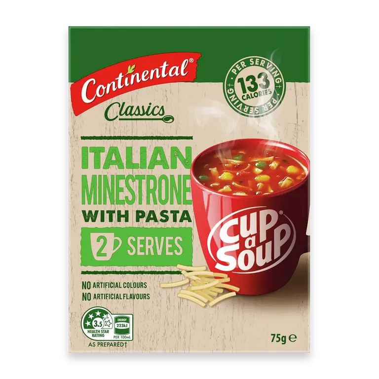 Classics Cup A Soup Italian Minestrone With Pasta