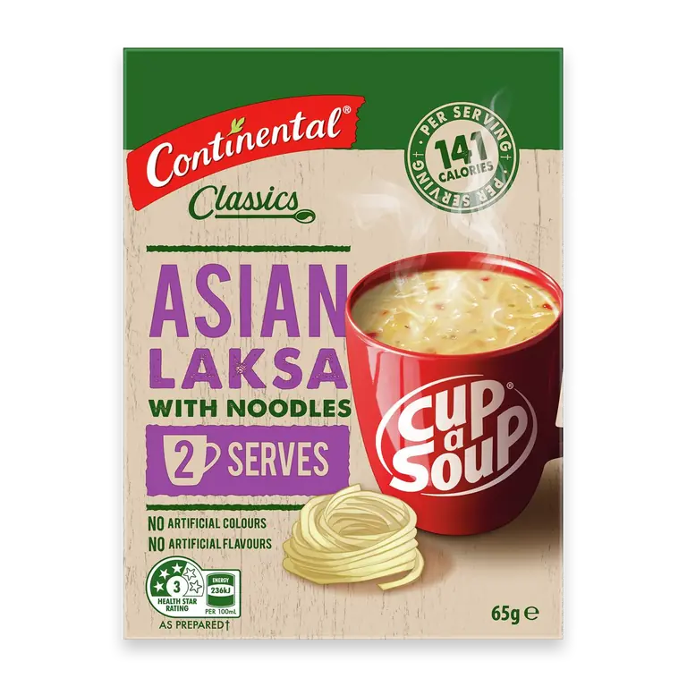 Classics Cup A Soup Laksa With Noodles