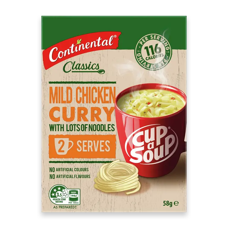 Classics Cup A Soup Mild Chicken Curry