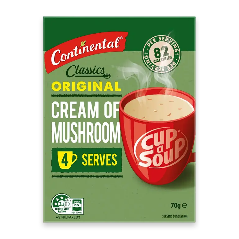 Classics Cup A Soup Original Cream Of Mushroom