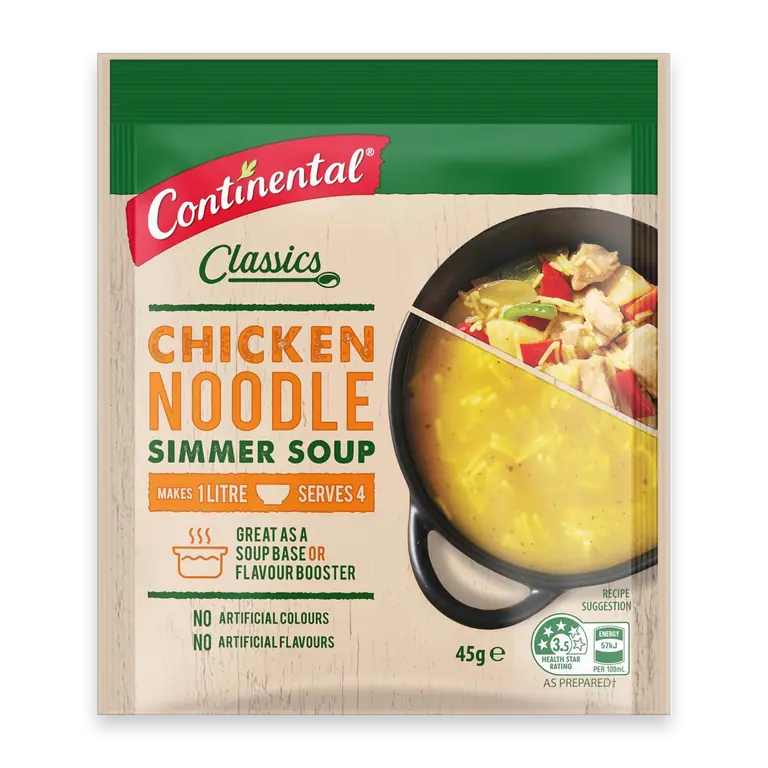 Classics Simmer Soup Chicken Noodle
