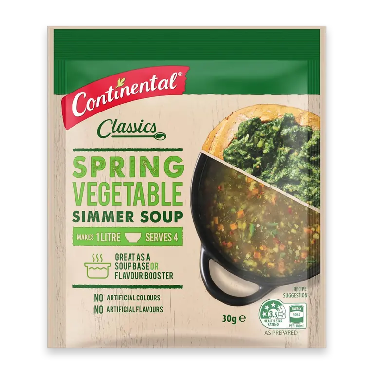 Classics Simmer Soup Spring Vegetable