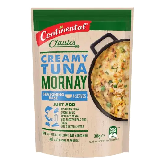 Creamy Tuna Mornay Recipe Base Serves 4