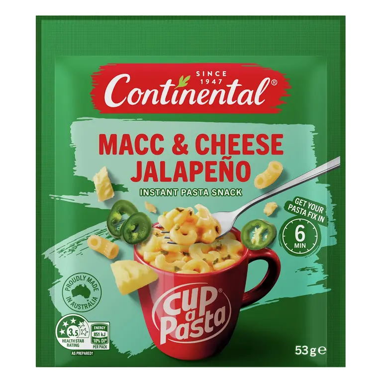 Cup A Pasta Macc & Cheese Jalapeno