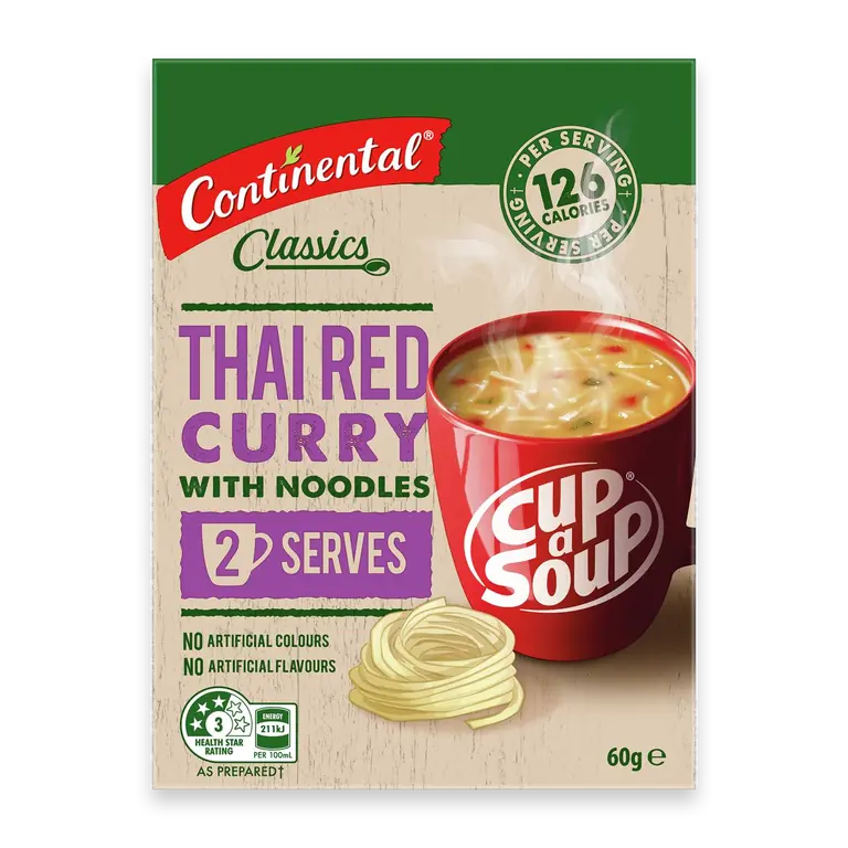 Cup A Soup Asian Thai Red Curry