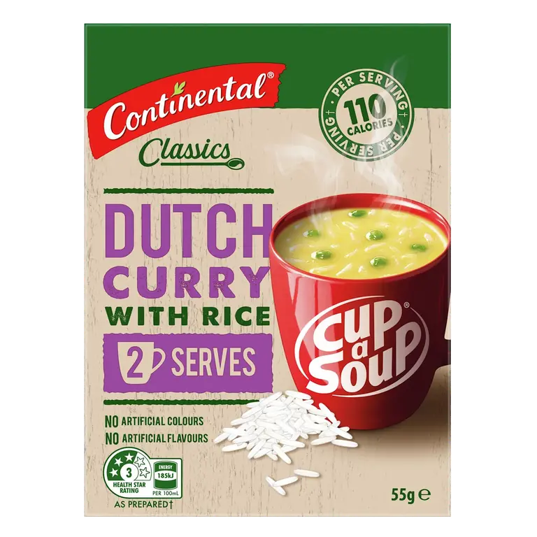 Cup A Soup Dutch Curry With Rice