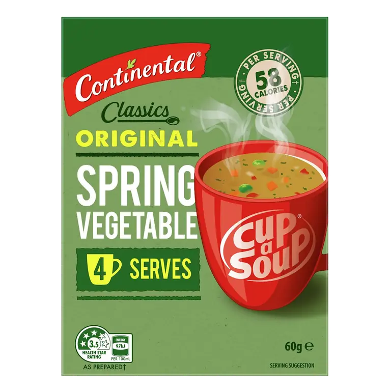 Cup A Soup Spring Vegetable