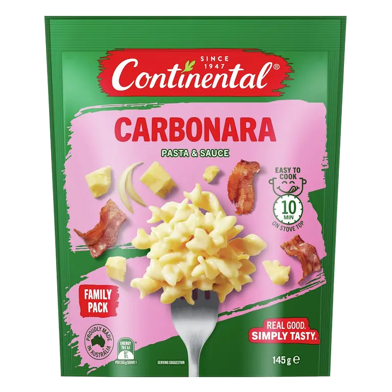 Pasta & Sauce Bacon Carbonara