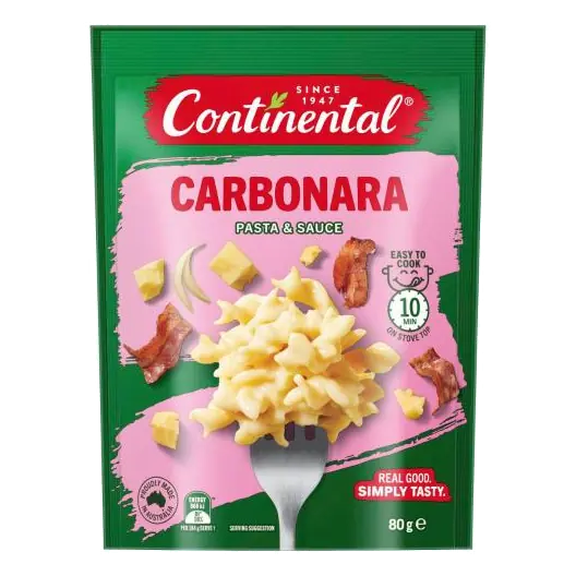 Pasta & Sauce Bacon Carbonara