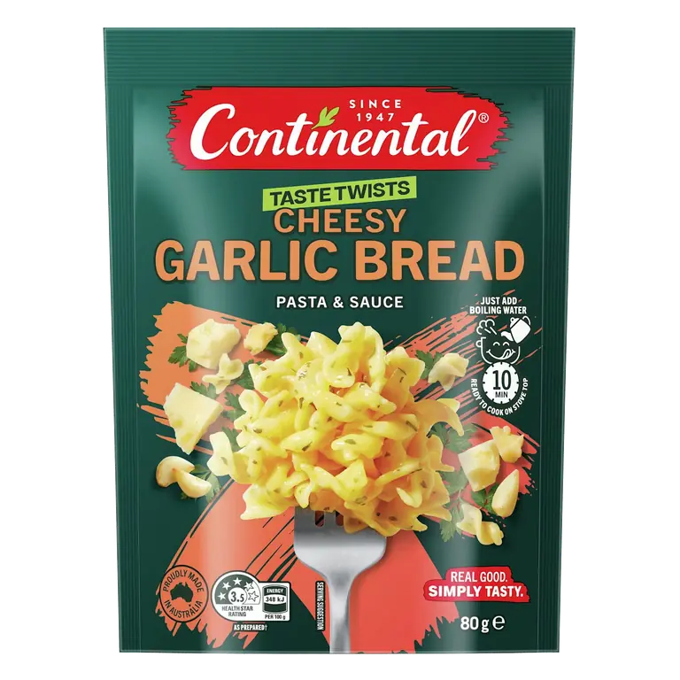 Pasta & Sauce Cheesy Garlic Bread