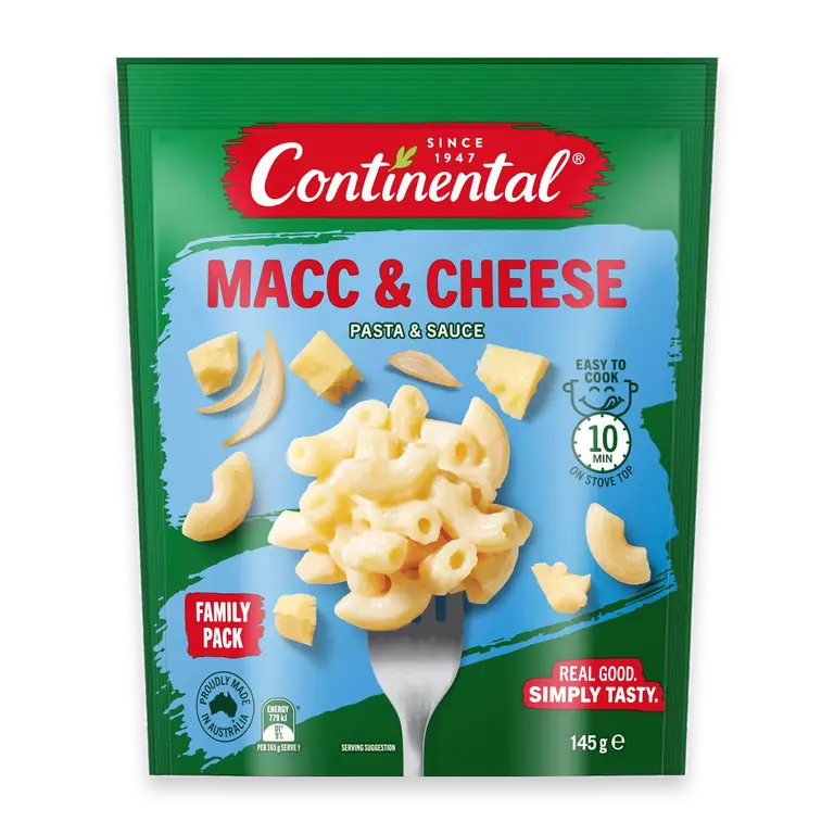 Pasta & Sauce Macc & Cheese