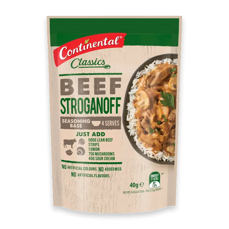 Recipe Base Beef Stroganoff