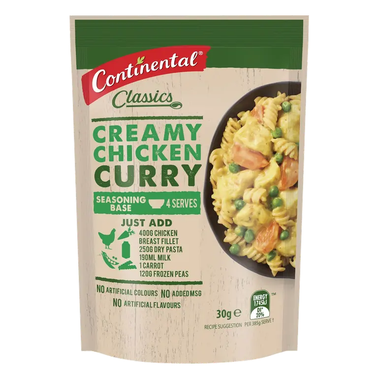 Recipe Base Creamy Chicken Curry