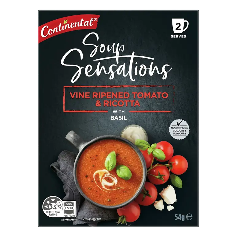 Sensations Soup Vine Ripened Tomato & Ricotta