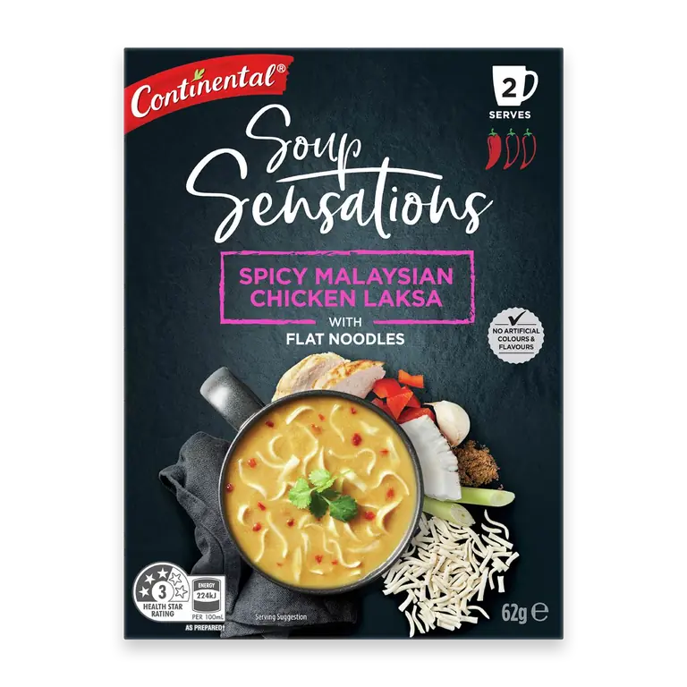 Sensations Spicy Malaysian Chicken Laksa with Noodles
