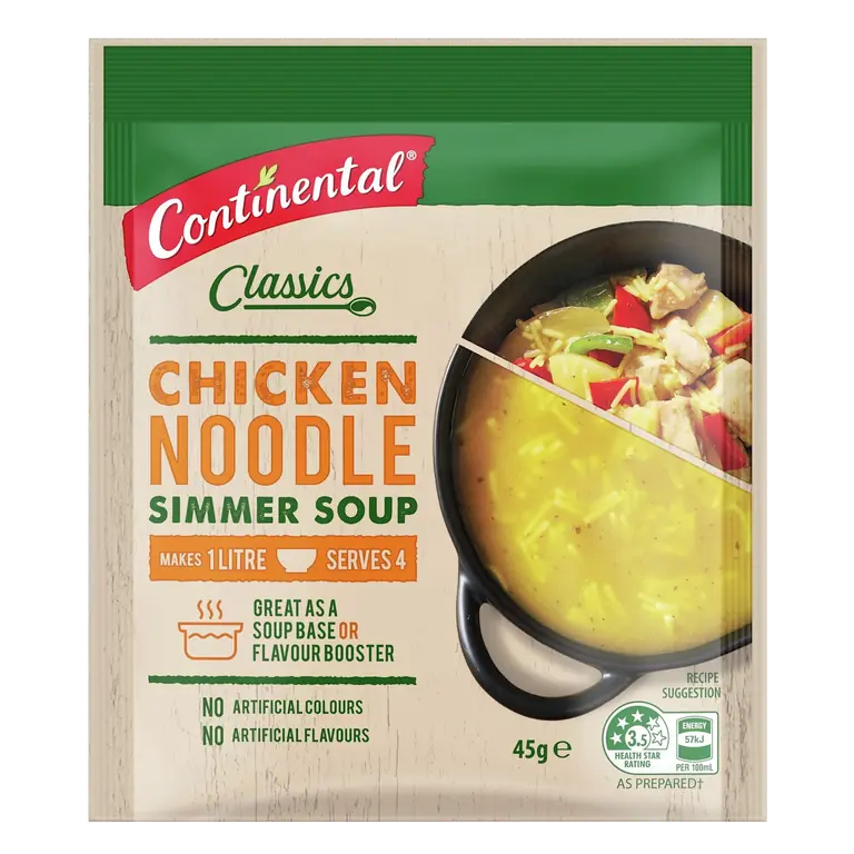 Simmer Soup Chicken Noodle