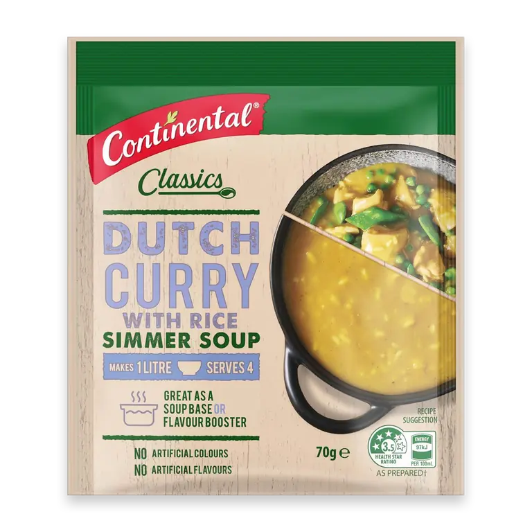 Simmer Soup Dutch Curry & Rice