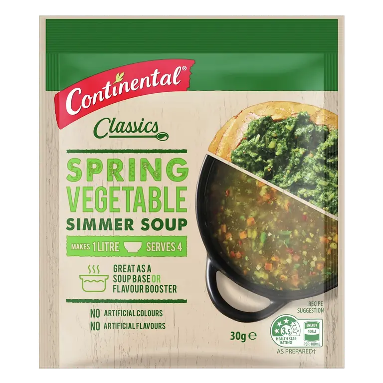 Simmer Soup Spring Vegetable