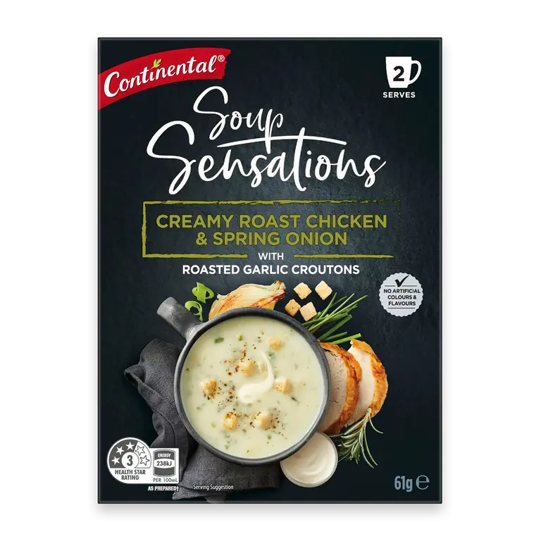 Soup Sensations Creamy Roast Chicken & Spring Onion
