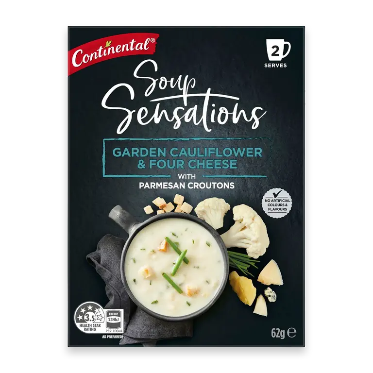 Soup Sensations Garden Cauliflower & Four Cheese