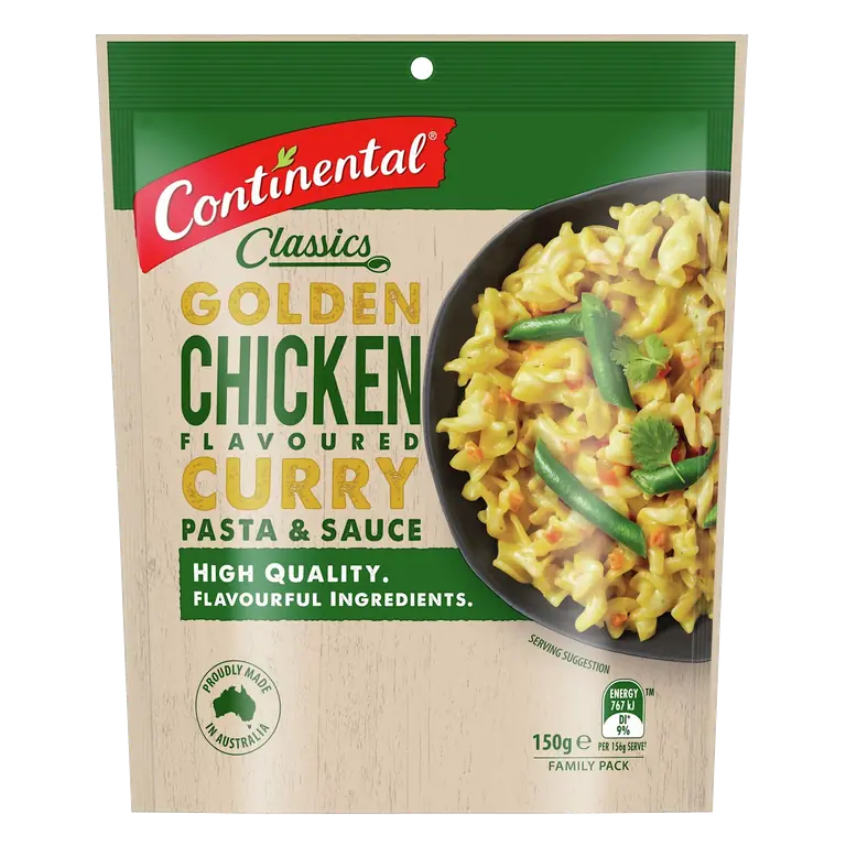 Value Pack Pasta & Sauce Chicken Curry