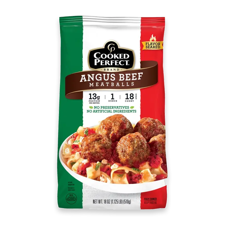All Beef Angus Frozen Meatballs