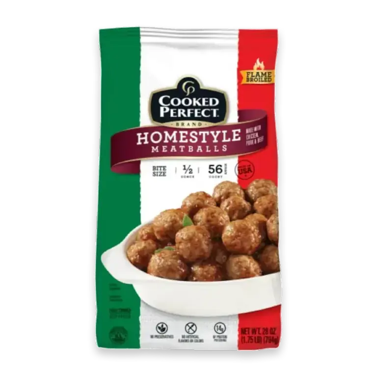 Homestyle Frozen Meatballs