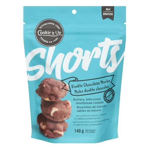 Shorts Cookies Double Chocolate Mocha 140 g