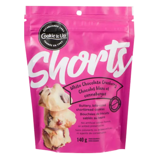White Chocolate Cranberry Shorts Cookies 140 g