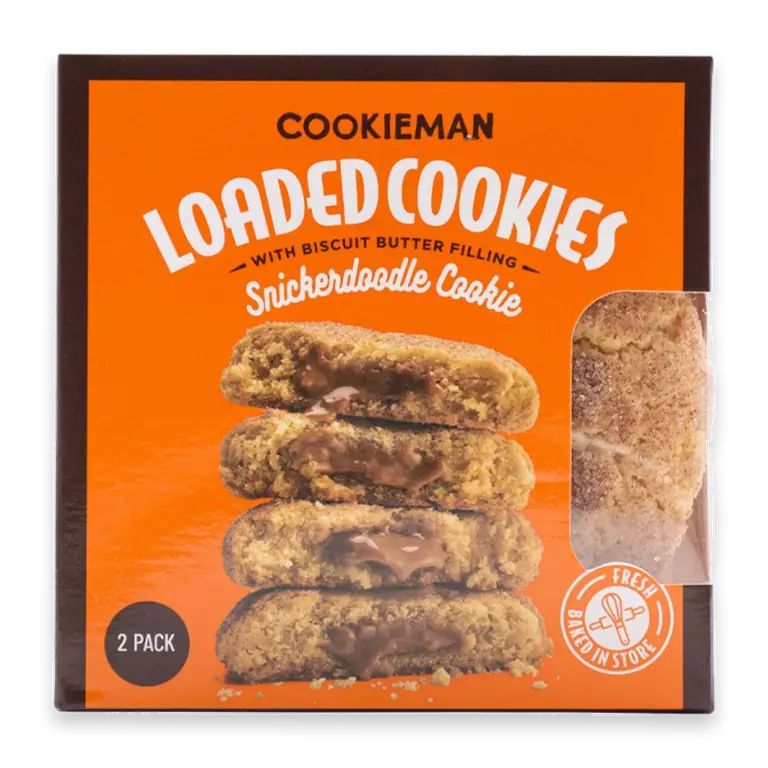 Loaded Snickerdoodle Cookies