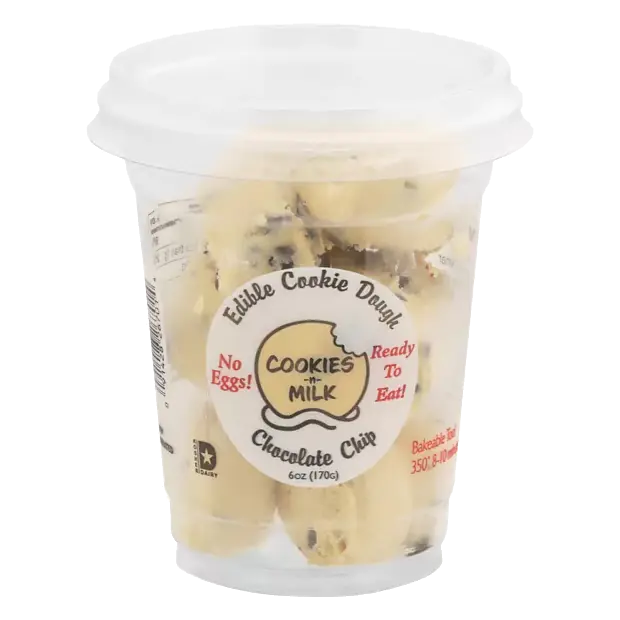 Cookie Dough, Chocolate Chip, Edible