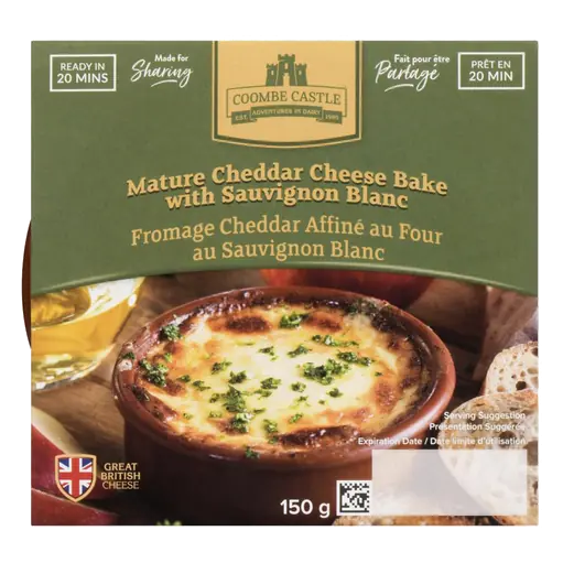 Mature Cheddar Cheese Bake With Sauvignon Blanc 150 g