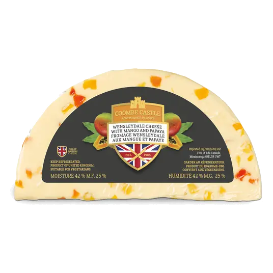With Sweetened Cheese Dehydrated Mango Papaya