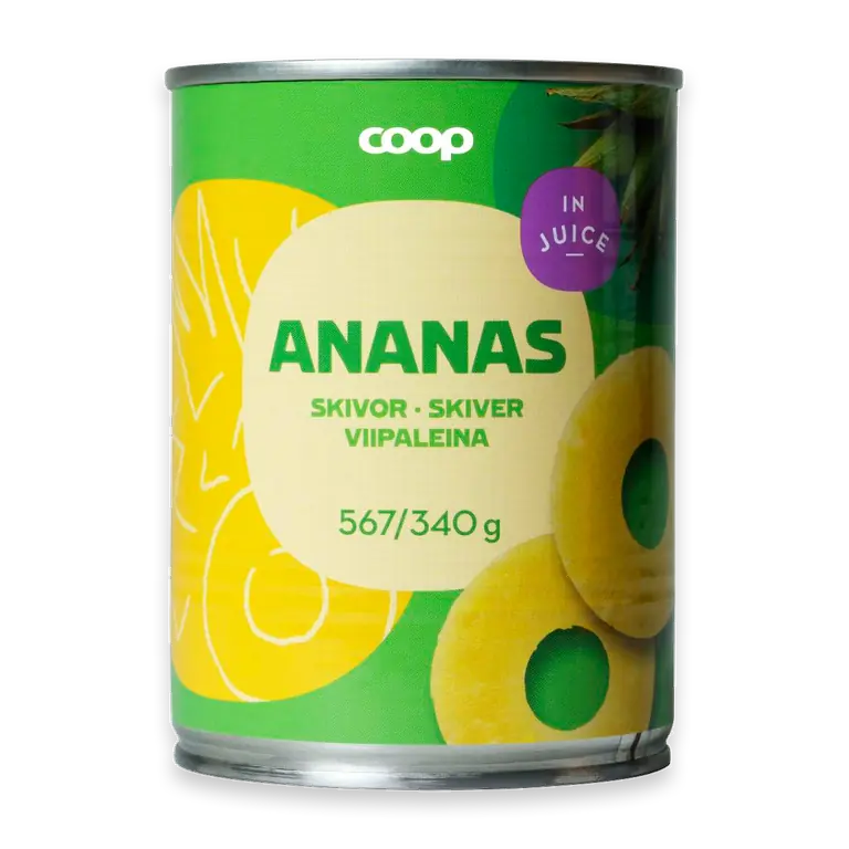 Ananasskivor
